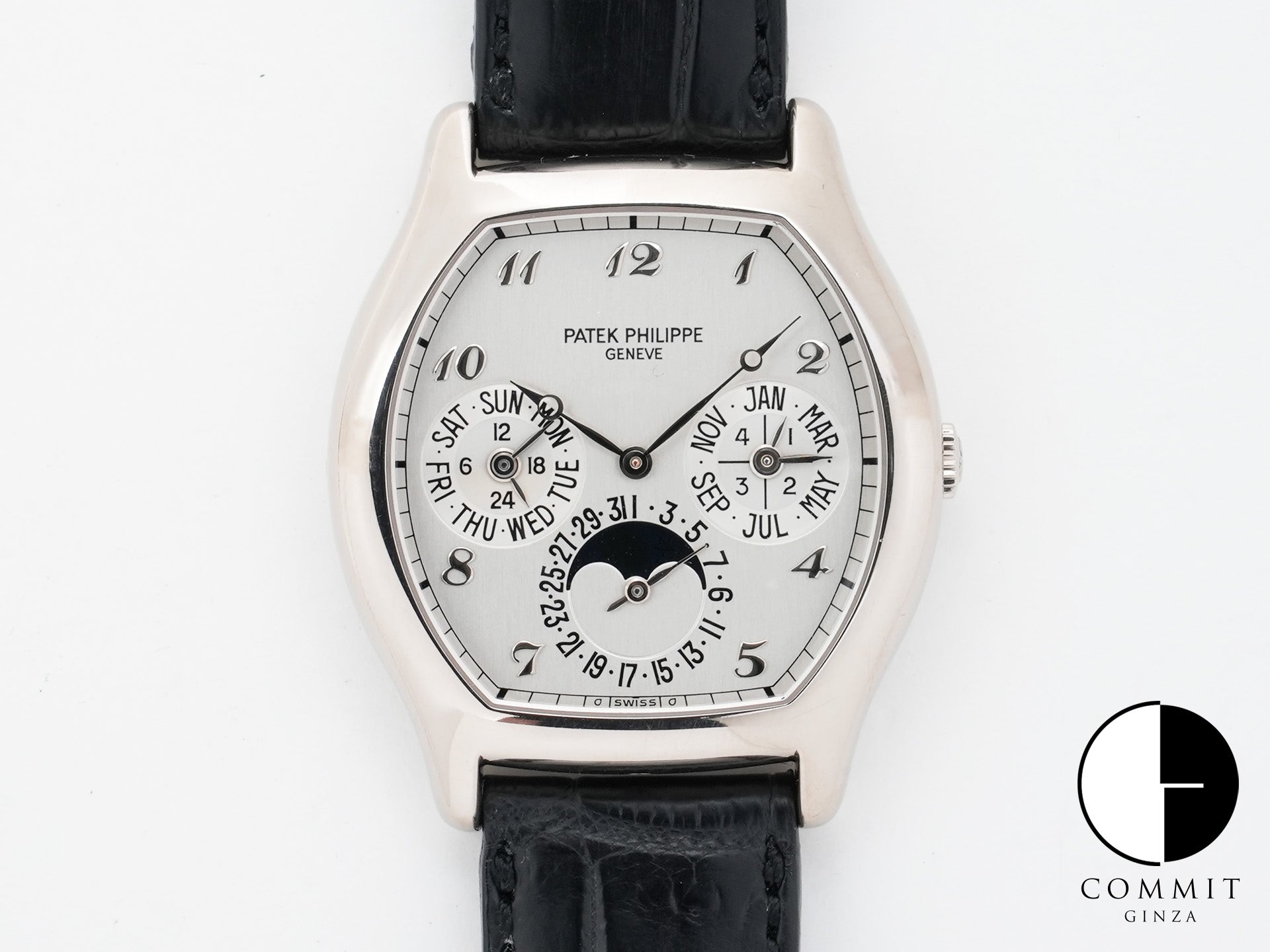 パテックフィリップ パーペチュアルカレンダー Ref.5040G-018 ホワイトゴールド シルバー文字盤 中古 bzcos9n2