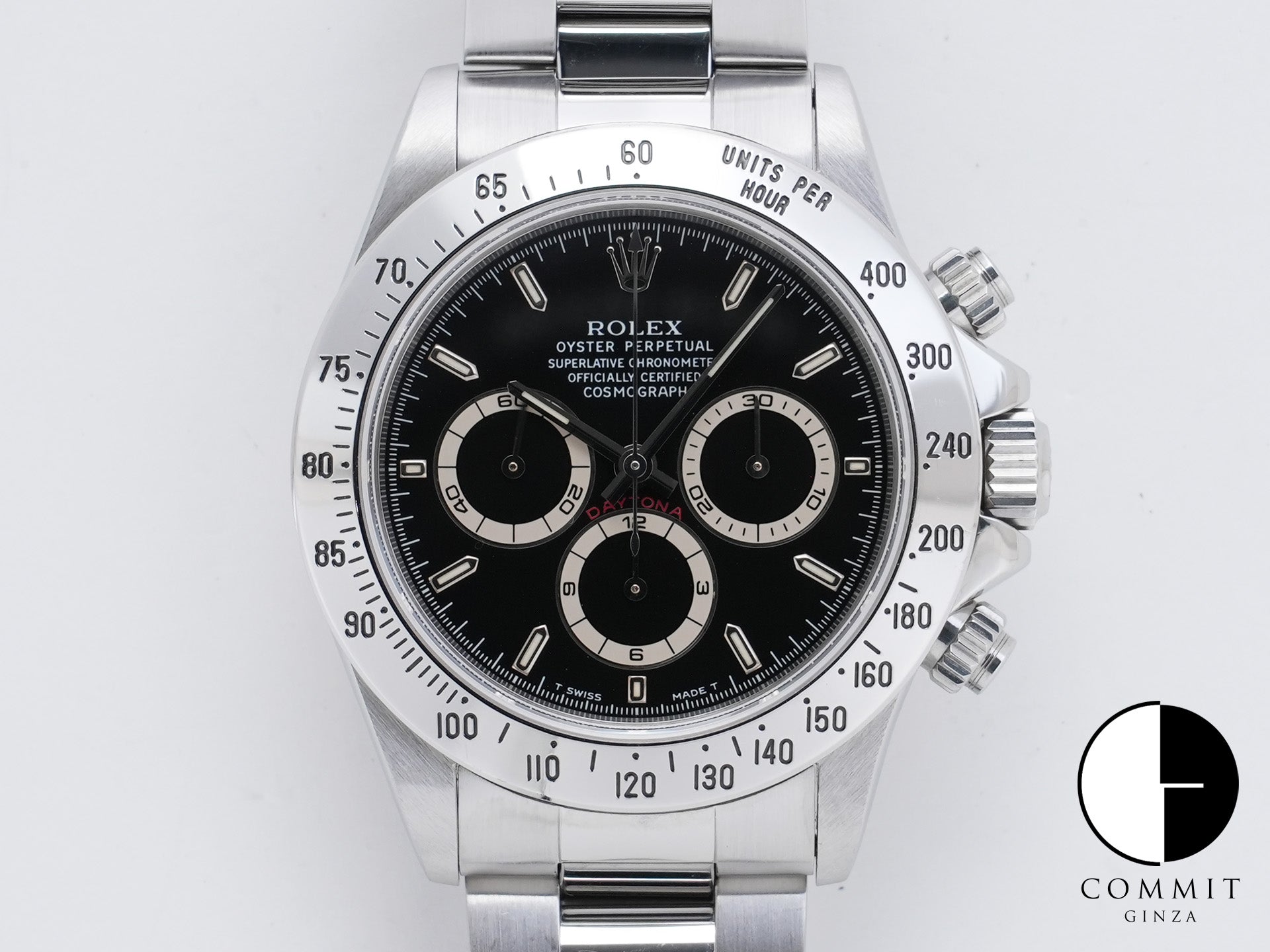 ロレックス デイトナ エルプリメロ Ref.16520 ステンレススチール ブラック文字盤 中古 uj2h6kbm