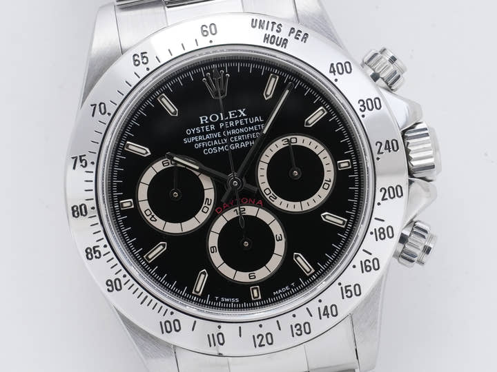 ロレックス デイトナ エルプリメロ Ref.16520 ステンレススチール ブラック文字盤 中古 uj2h6kbm