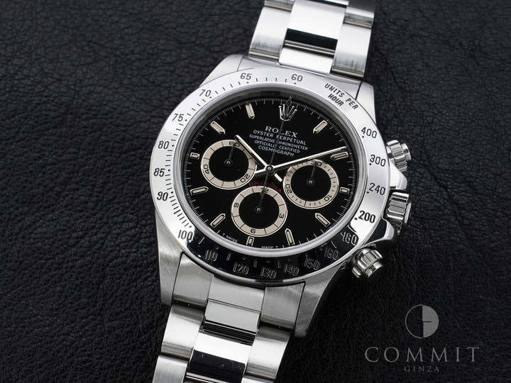 ロレックス デイトナ エルプリメロ Ref.16520 ステンレススチール ブラック文字盤 中古 uj2h6kbm