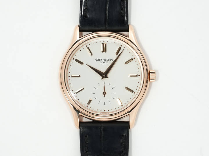 パテックフィリップ カラトラバ Ref.3923R ローズゴールド アイボリー文字盤 中古 kbys8e92