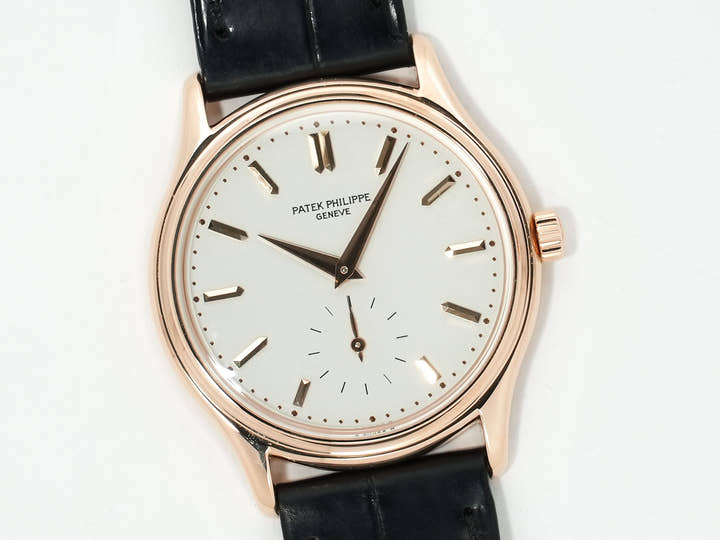 パテックフィリップ カラトラバ Ref.3923R ローズゴールド アイボリー文字盤 中古 kbys8e92
