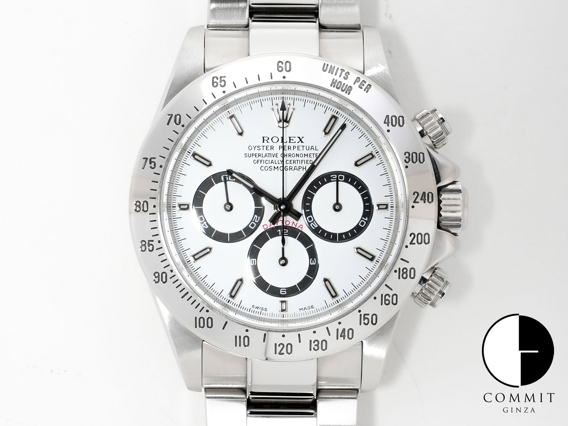 ロレックス デイトナ エルプリメロ Ref.16520 ステンレススチール ホワイト文字盤 美中古 xpjw64a7