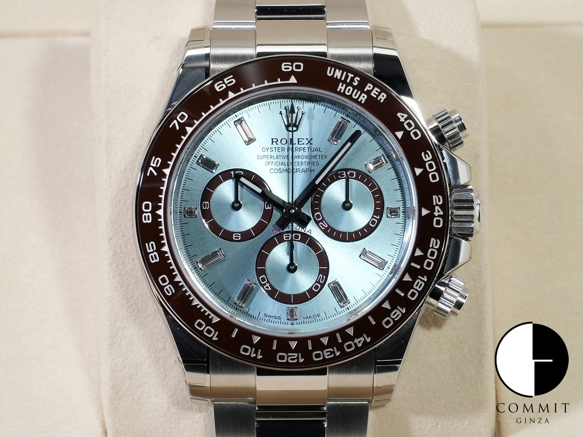 ロレックス デイトナ Ref.126506A プラチナ アイスブルーx11Pダイヤ文字盤 未使用 8ezqvm2u