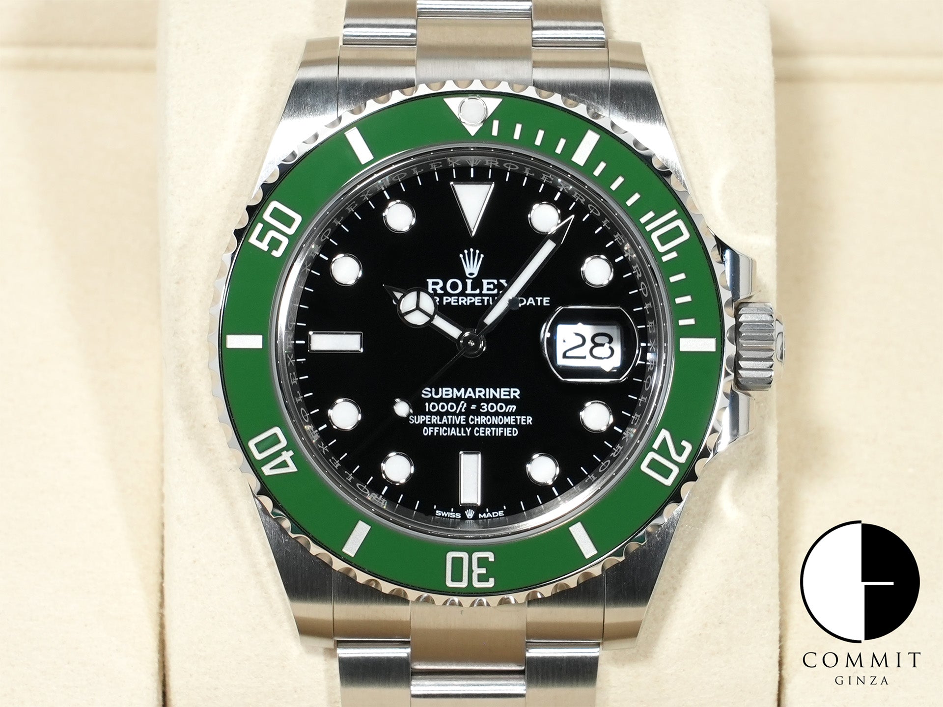 ロレックス サブマリーナー デイト Ref.126610LV ステンレススチール ブラック文字盤 未使用 7rncmwnv