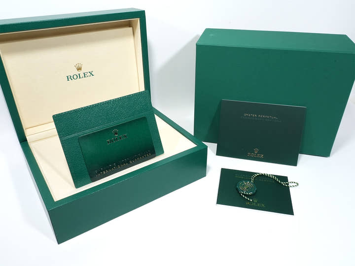 Rolex Daytona Ref. 126518LN Yellow Gold Turquoise Blue Dial Unused 2yctvdch