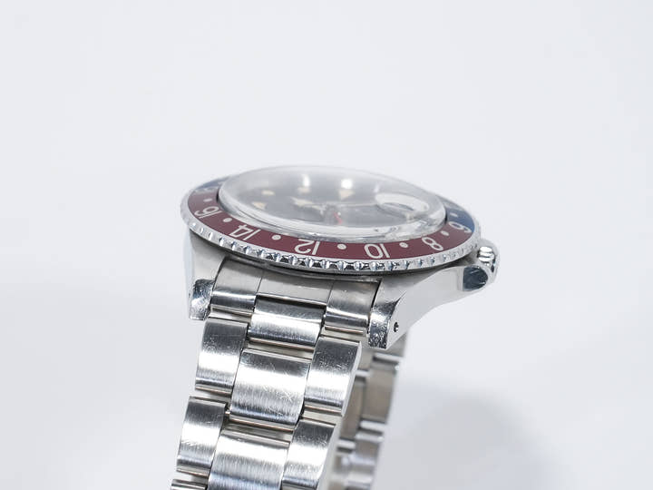 ロレックス GMTマスター Ref.16750 ステンレススチール ブラック文字盤 オイスターブレスレット 中古 r5atuk5h