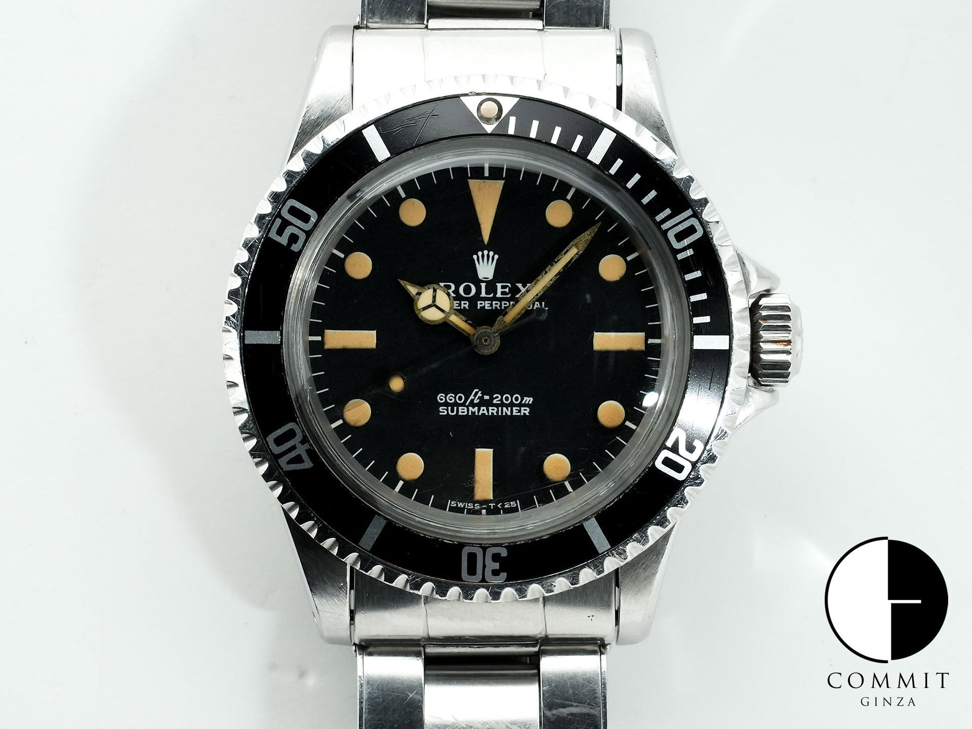 ロレックス サブマリーナー Ref.5513 ステンレススチール ブラック文字盤 中古 jiei37m4