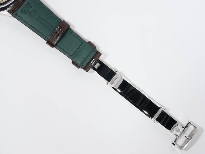 ロレックス 1908 Ref.52506 プラチナ アイスブルー文字盤 革ベルト 未使用 uoc3z5fh