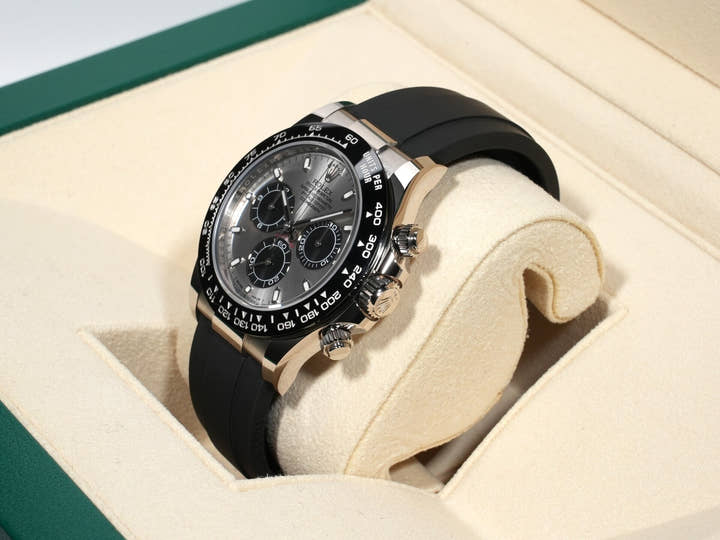 ロレックス デイトナ Ref.116519LN ホワイトゴールド スチールxブラック文字盤 極美品 axucmnb8