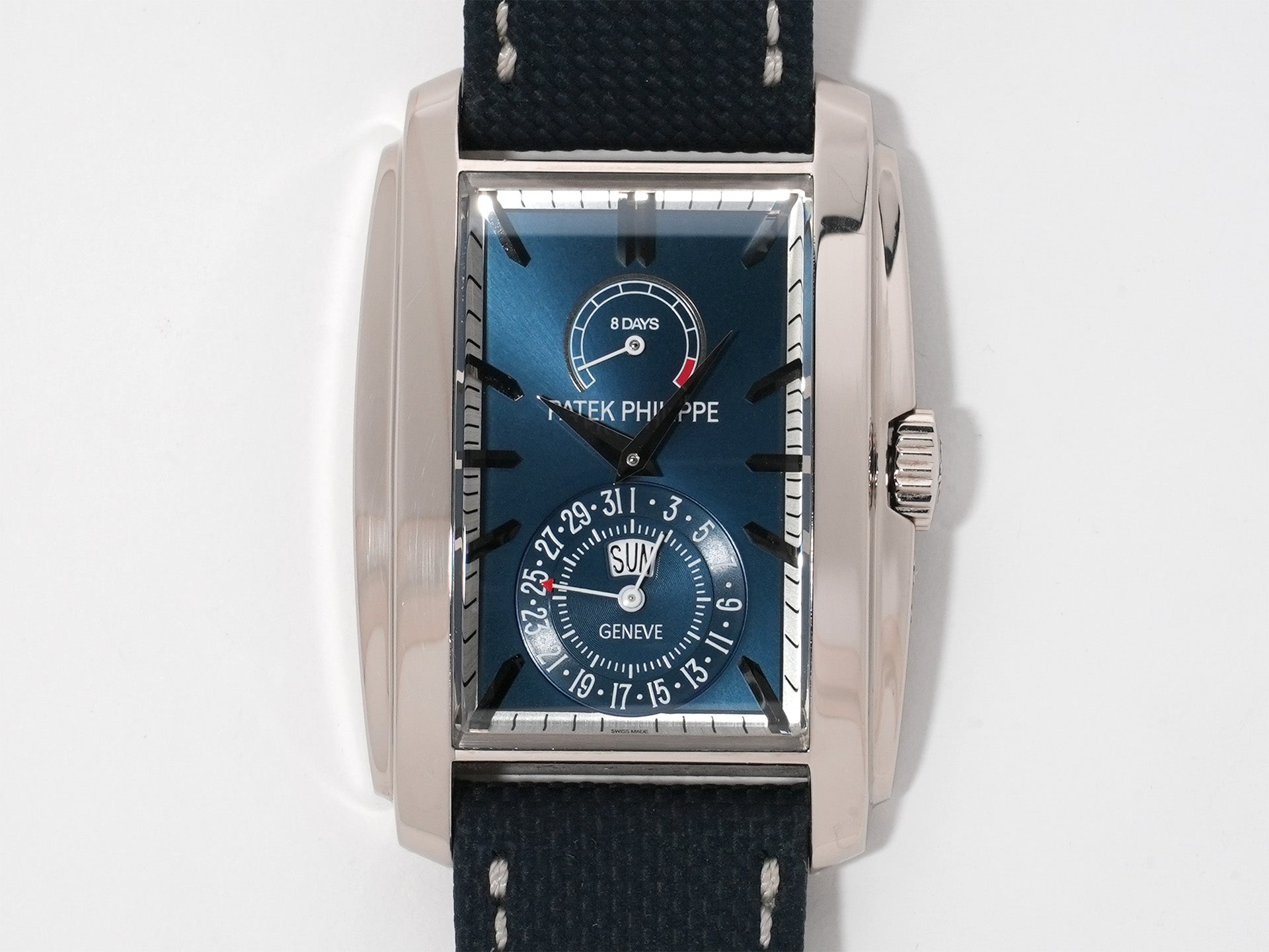 パテックフィリップ ゴンドーロ 8DAYS Ref.5200G-001 ホワイトゴールド ブルー文字盤 中古 htoyywv9