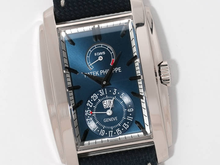 パテックフィリップ ゴンドーロ 8DAYS Ref.5200G-001 ホワイトゴールド ブルー文字盤 中古 htoyywv9