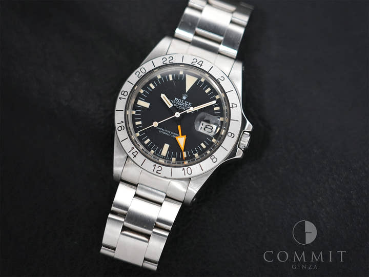 Rolex Explorer II Ref. 1655 Stainless Steel Black Dial Oyster Bracelet Used peordimm