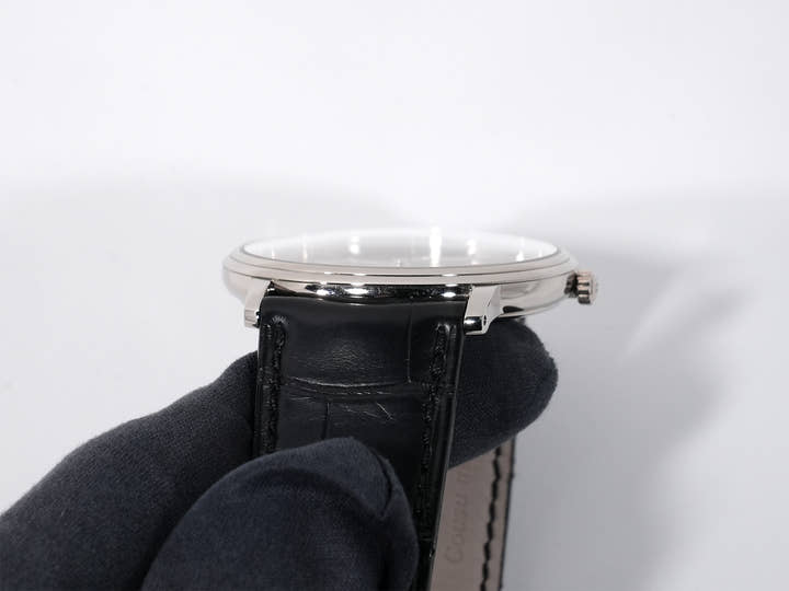 ブランパン ヴィルレ ウルトラスリム Ref.4053-1542-55 ホワイトゴールド ホワイト文字盤 中古 8d8iukth