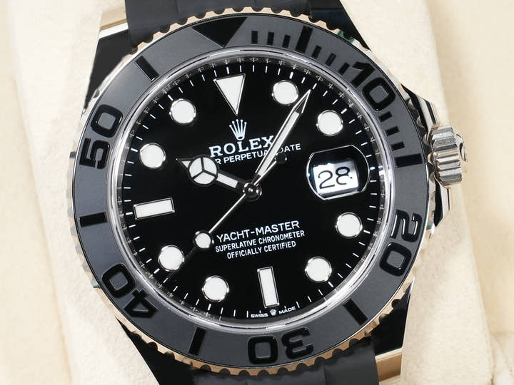 ロレックス ヨットマスター42 Ref.226659 ホワイトゴールド ブラック文字盤 未使用 uk7sc9ej