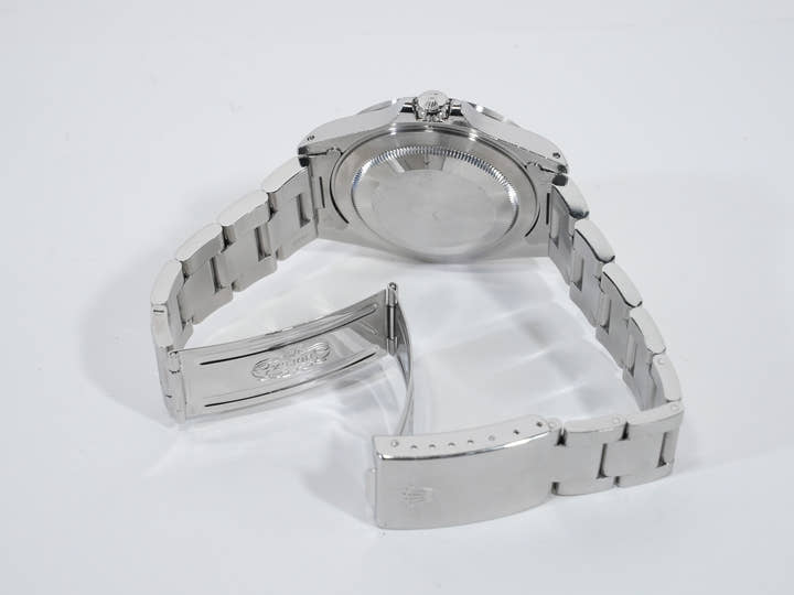 Rolex Explorer II Ref. 16570 Stainless Steel White Dial Oyster Bracelet Used rbnijusc