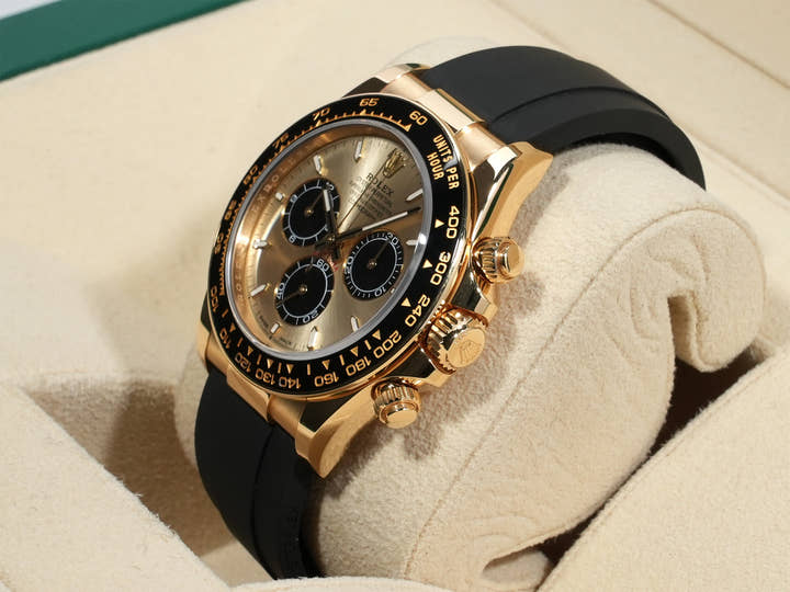 ロレックス デイトナ Ref.126518LN イエローゴールド ゴールデンxブライトブラック文字盤 美中古 y3dhj8ry