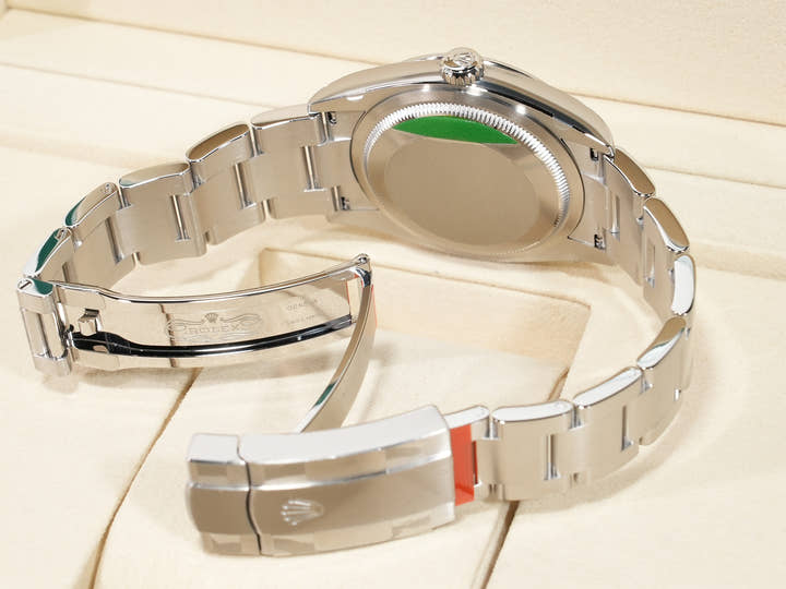 ロレックス オイスターパーペチュアル36 Ref.126000 ステンレススチール ターコイズ文字盤 未使用 prf2ma43