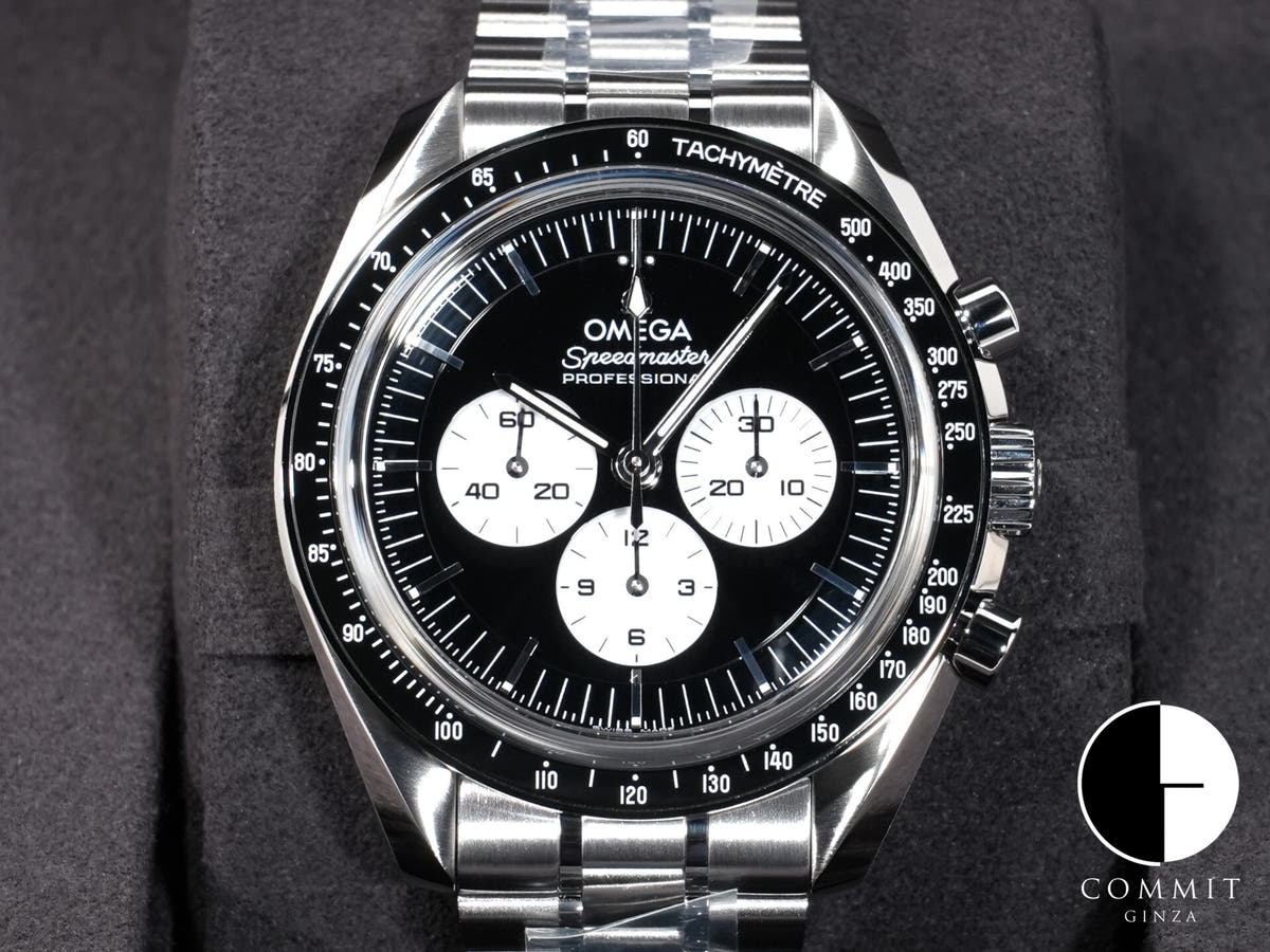 オメガ スピードマスター ムーンウォッチ プロフェッショナル Ref.310.30.42.50.01.004 ステンレススチール ブラックxホワイト文字盤 未使用 dsmpn584