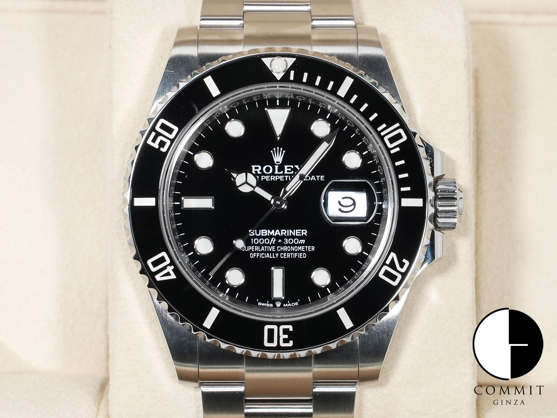 ロレックス サブマリーナー デイト Ref.126610LN ステンレススチール ブラック文字盤 美中古 iodtnymc