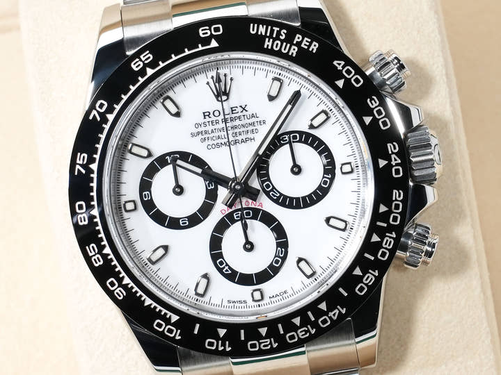ロレックス デイトナ Ref.116500LN ステンレススチール ホワイト文字盤 美品 8cwwqb7o