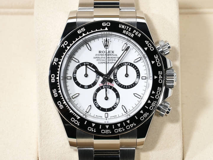 ロレックス デイトナ Ref.126500LN ステンレススチール ホワイト文字盤 美品 ec2kjctf