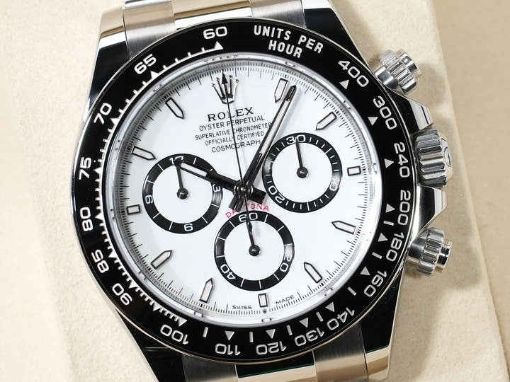 ロレックス デイトナ Ref.126500LN ステンレススチール ホワイト文字盤 美品 ec2kjctf