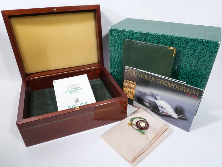 Rolex Daytona El Primero Ref. 16528G Yellow Gold Champagne x 8P Diamond Dial Used 3ws6sfh7