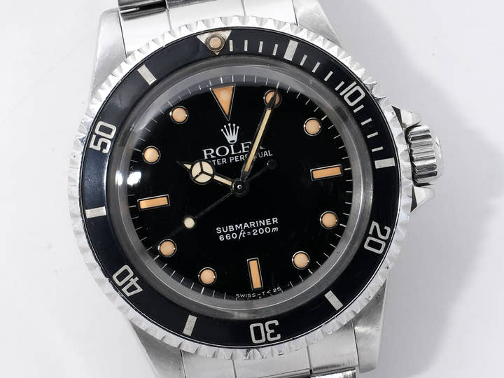ロレックス サブマリーナー Ref.5513 ステンレススチール ブラック文字盤 中古 d8j8f7n7