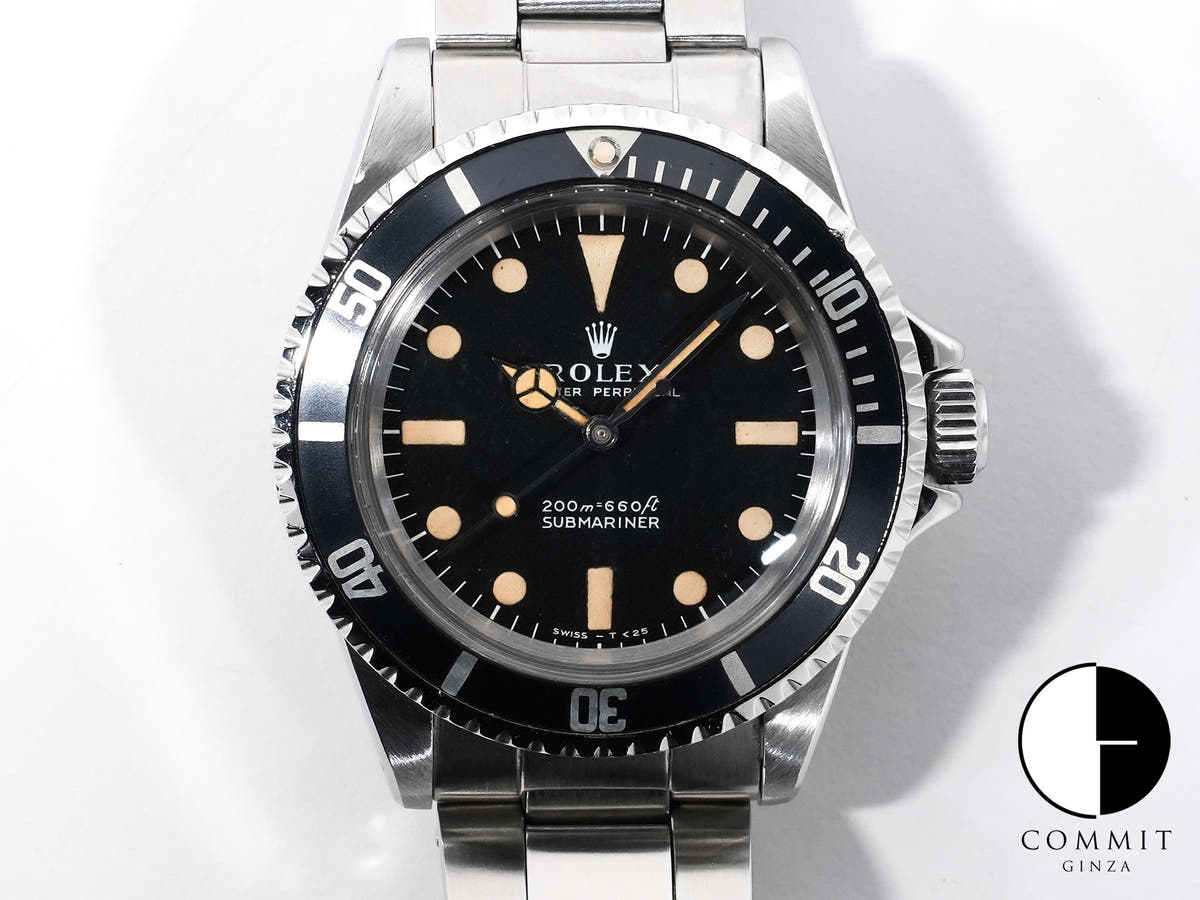 ロレックス サブマリーナー Ref.5513 ステンレススチール ブラック文字盤 美中古 w8a62zh7
