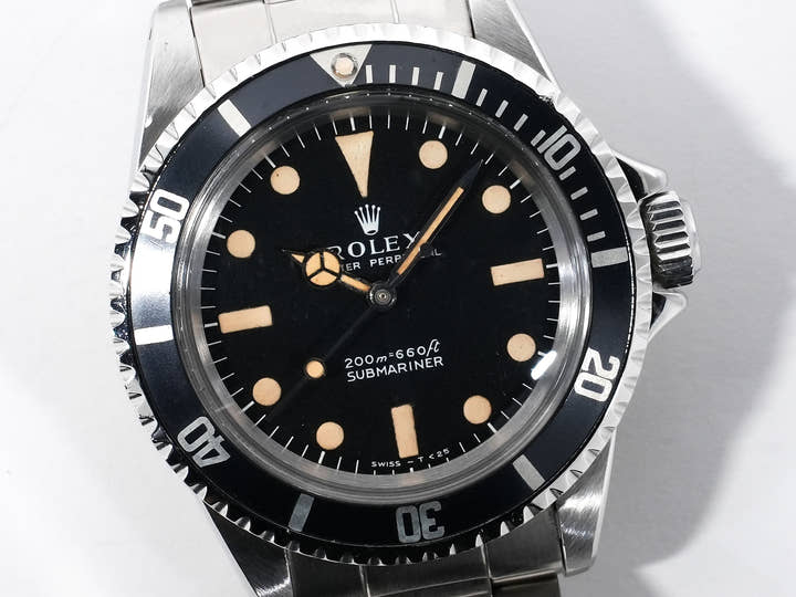 ロレックス サブマリーナー Ref.5513 ステンレススチール ブラック文字盤 美中古 w8a62zh7