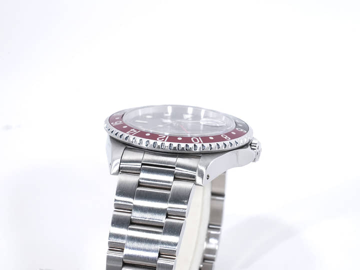 ロレックス GMTマスターII Ref.16710 ステンレススチール ブラック文字盤 オイスターブレスレット 中古 pkswiygg