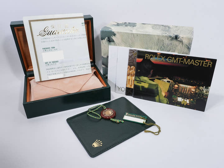 ロレックス GMTマスターII Ref.16710 ステンレススチール ブラック文字盤 オイスターブレスレット 中古 pkswiygg