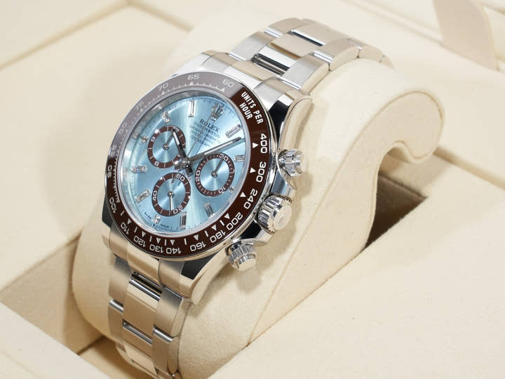ロレックス デイトナ Ref.126506A プラチナ アイスブルーx11Pダイヤ文字盤 未使用 urmbhnsv