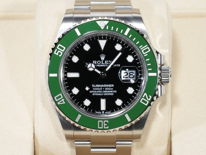 ロレックス サブマリーナー デイト Ref.126610LV ステンレススチール ブラック文字盤 未使用 ifyn45xk