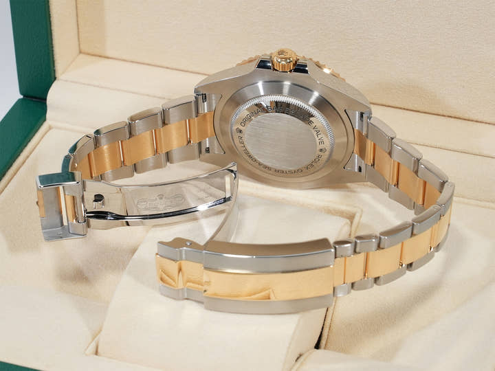 ロレックス シードゥエラー Ref.126603 ステンレススチール/イエローゴールド ブラック文字盤 美品 2bkha3wc