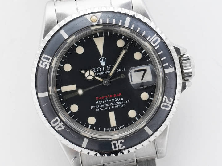 ロレックス サブマリーナー デイト Ref.1680 ステンレススチール ブラック文字盤 中古 ccbuf88y