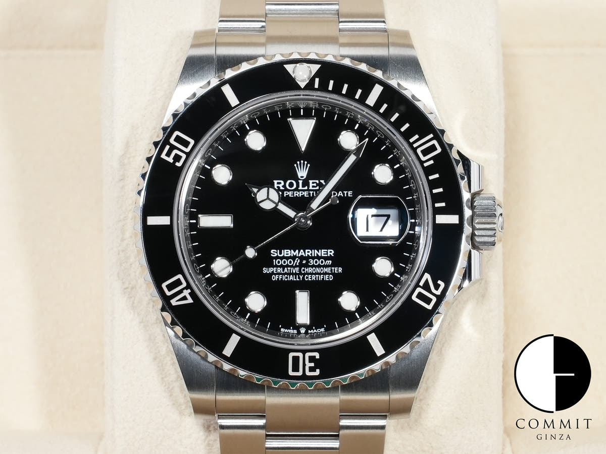 ロレックス サブマリーナー デイト Ref.126610LN ステンレススチール ブラック文字盤 中古 ac7v48gn