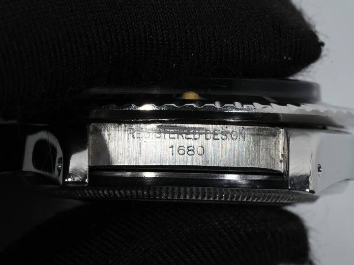 ロレックス サブマリーナー デイト Ref.1680 ステンレススチール ブラック文字盤 中古 hx4quunh