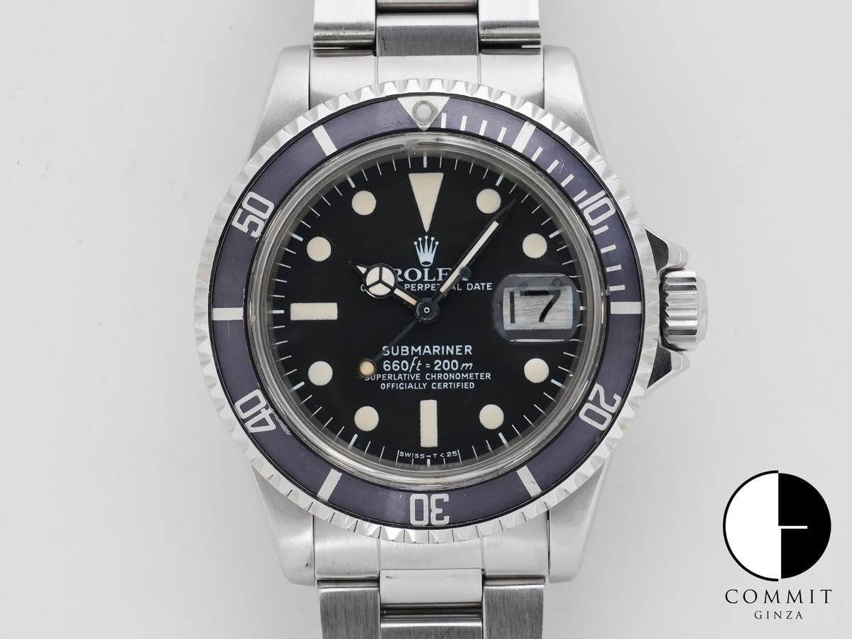 ロレックス サブマリーナー デイト Ref.1680 ステンレススチール ブラック文字盤 中古 ww5d475i