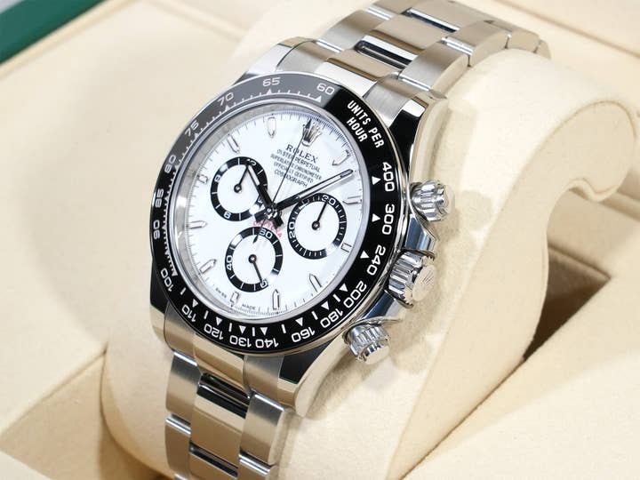 ロレックス デイトナ Ref.126500LN ステンレススチール ホワイト文字盤 未使用 h2f9vvx9