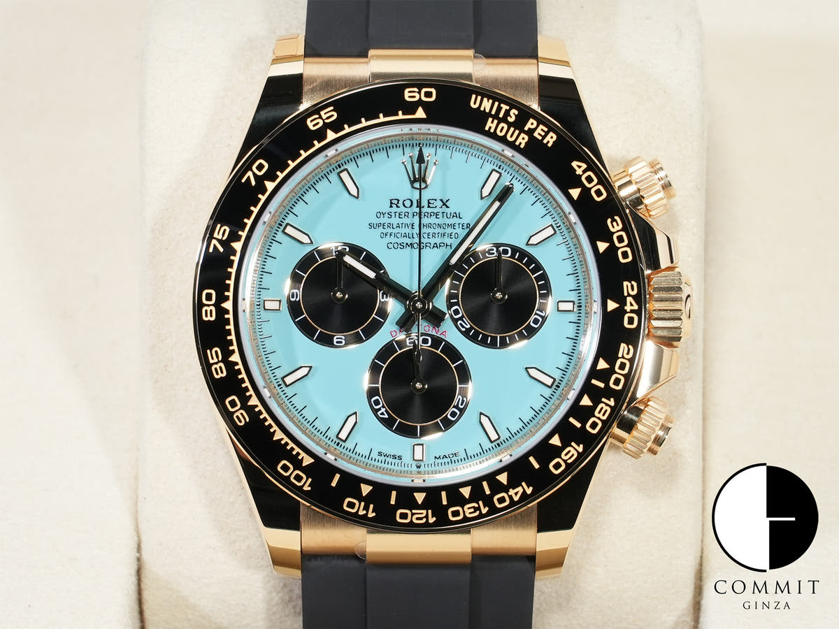 ロレックス デイトナ Ref.126518LN イエローゴールド ターコイズブルー文字盤 未使用 f3x6um4w