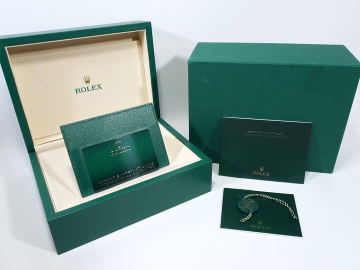 ロレックス デイトナ Ref.126518LN イエローゴールド ターコイズブルー文字盤 未使用 f3x6um4w