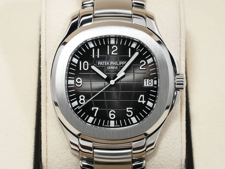 パテックフィリップ アクアノート エクストララージ Ref.5167/1A-001 ステンレススチール ブラック文字盤 美品 ehi4t3nb