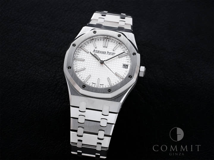 オーデマピゲ ロイヤルオーク Ref.15510ST.OO.1320ST.08 ステンレススチール シルバー文字盤 美中古 a8c2ourv