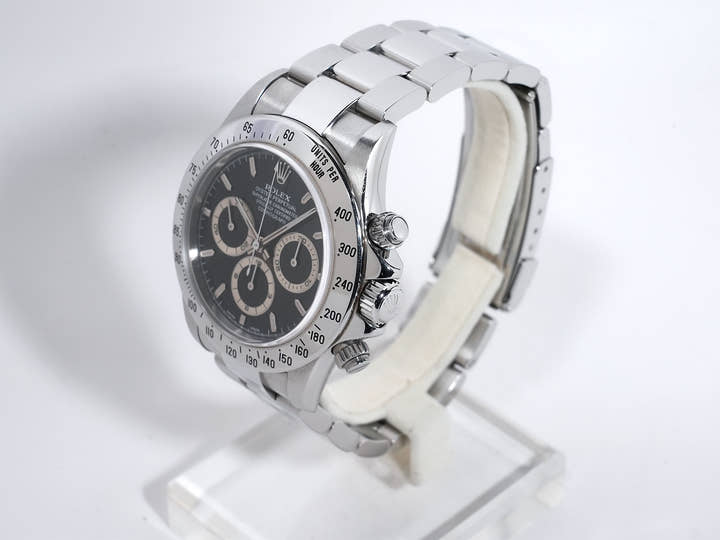 ロレックス デイトナ エルプリメロ Ref.16520 ステンレススチール ブラック文字盤 中古 dga4c9jz