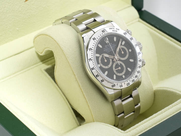 ロレックス デイトナ Ref.116520 ステンレススチール ブラック文字盤 未使用 3erz3ujr