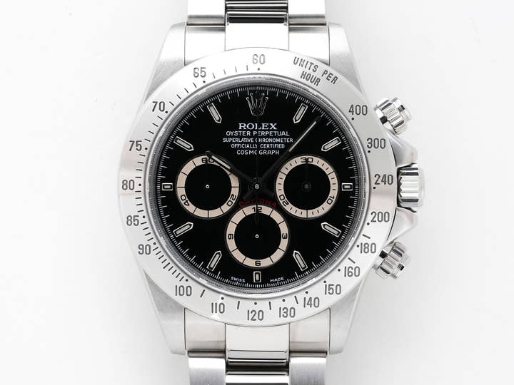 ロレックス デイトナ エルプリメロ Ref.16520 ステンレススチール ブラック文字盤 美中古 g2euddnx