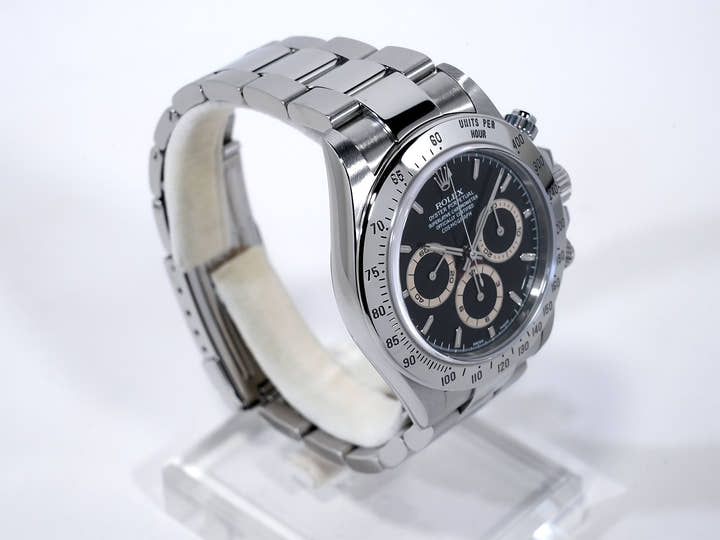 ロレックス デイトナ エルプリメロ Ref.16520 ステンレススチール ブラック文字盤 美中古 g2euddnx