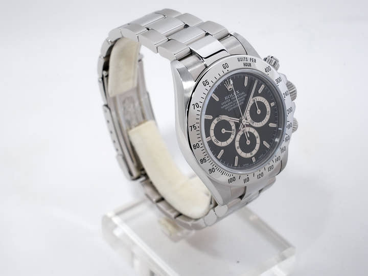 ロレックス デイトナ エルプリメロ Ref.16520 ステンレススチール ブラック文字盤 美中古 qra4pu3q